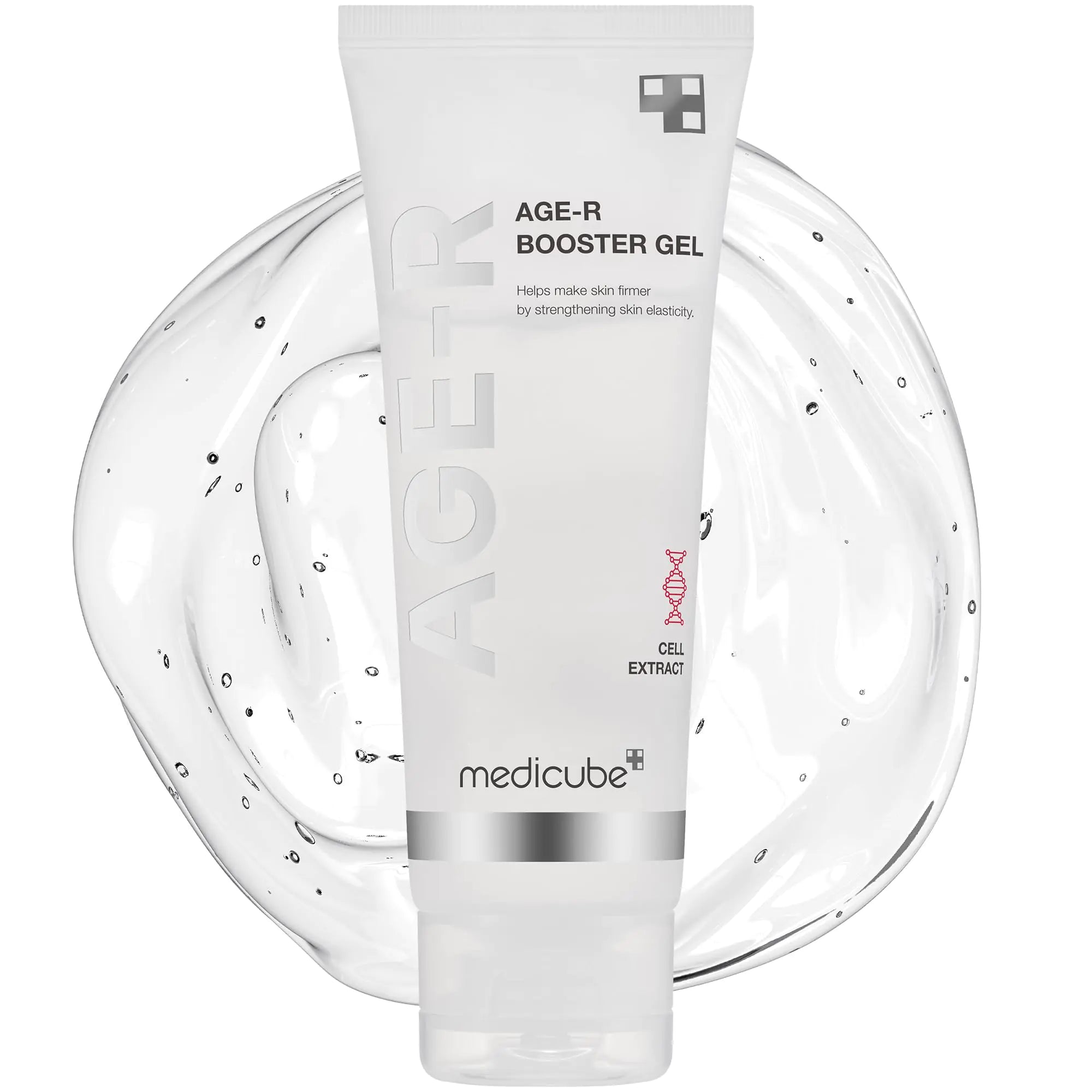 Medicube Age-R Booster Gel Serum for Skin Care Devices - Moisturizing and Nourishing Facial Serum with Plant Stem Cell Extract Hyaluronic Acid Collagen - Hypoallergenic Korean Skin Care