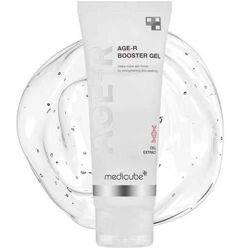 Medicube Age-R Booster Gel Serum for Skin Care Devices - Moisturizing and Nourishing Facial Serum with Plant Stem Cell Extract Hyaluronic Acid Collagen - Hypoallergenic Korean Skin Care